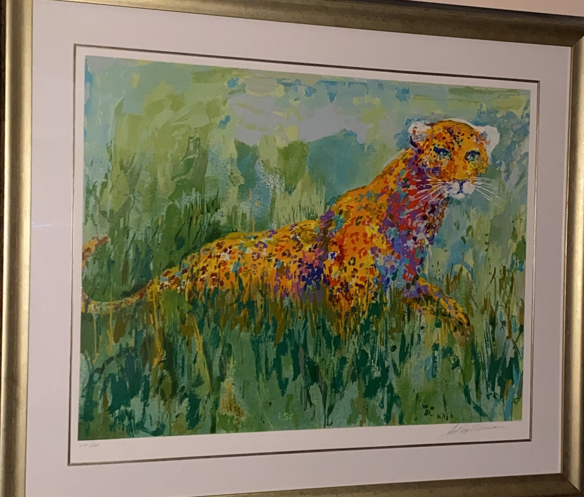 Prowling Leopard by LeRoy Neiman