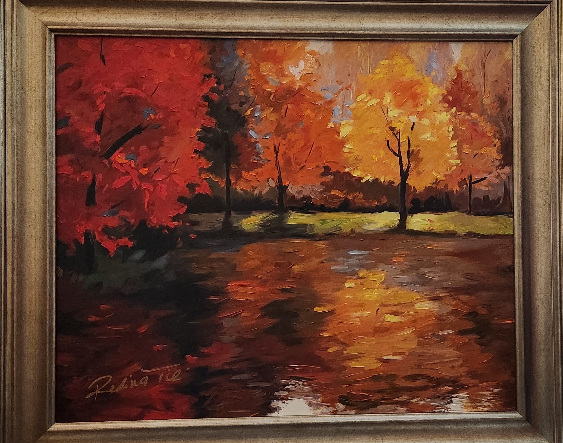 Reflections Version VII by Redina Tili