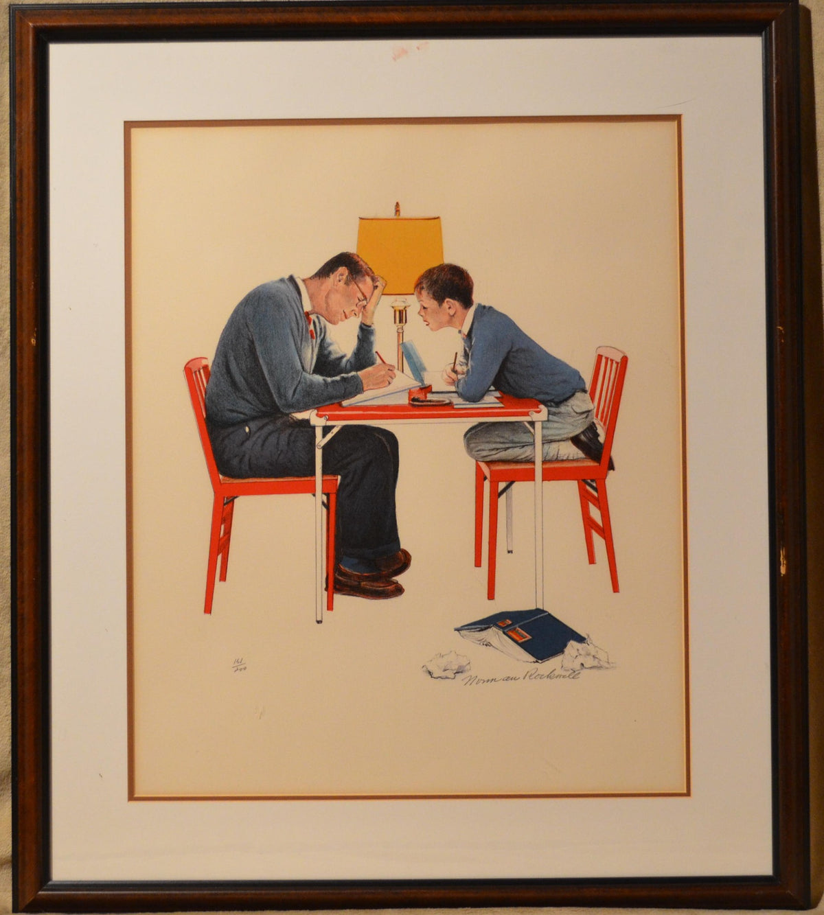 School Days 1 by Norman Rockwell