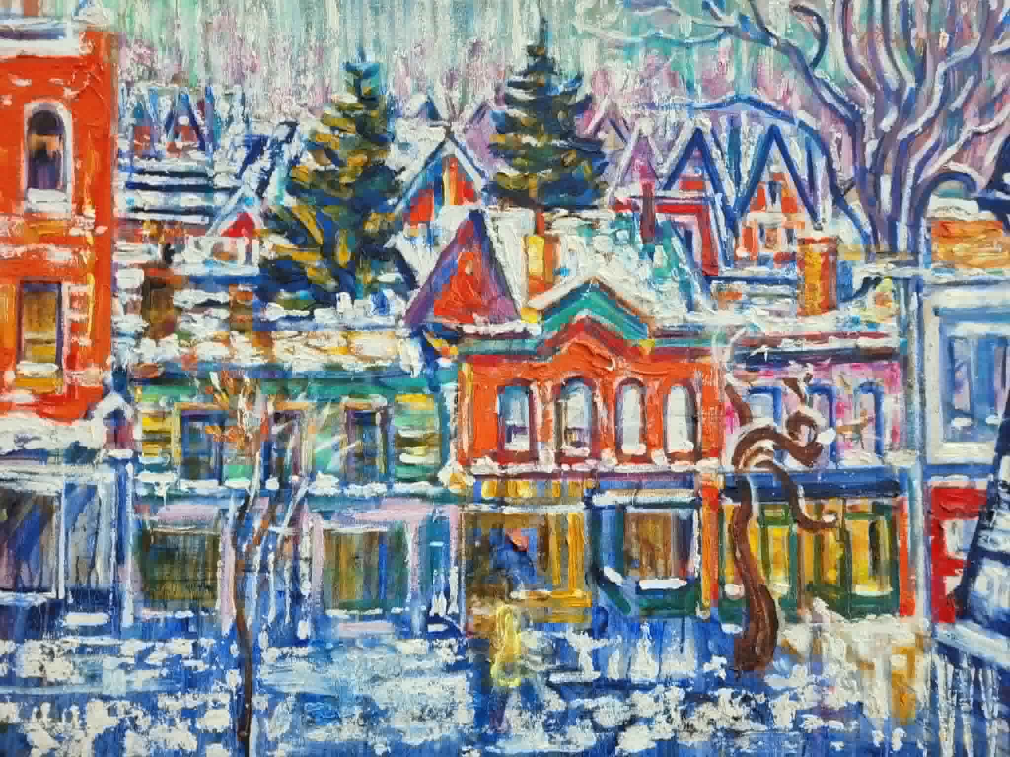 Snowy Queen West by Alexandre Evgrafov — original artwork
