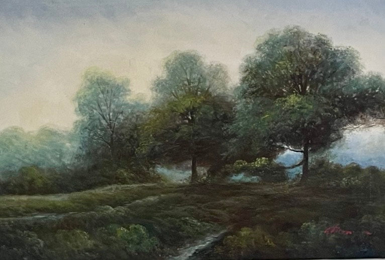 Trees on a Hill