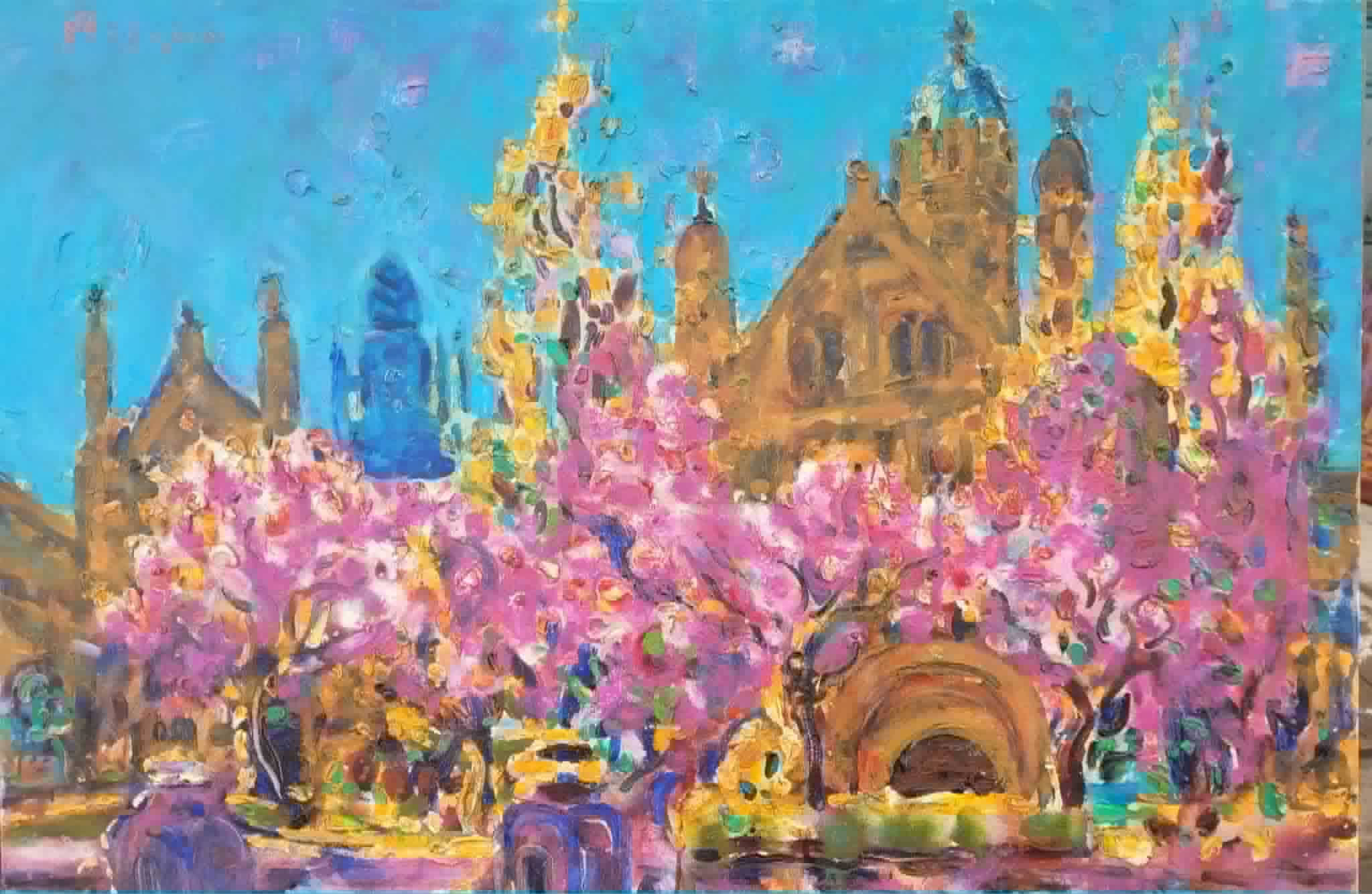 Trinity College by Alexandre Evgrafov — original artwork