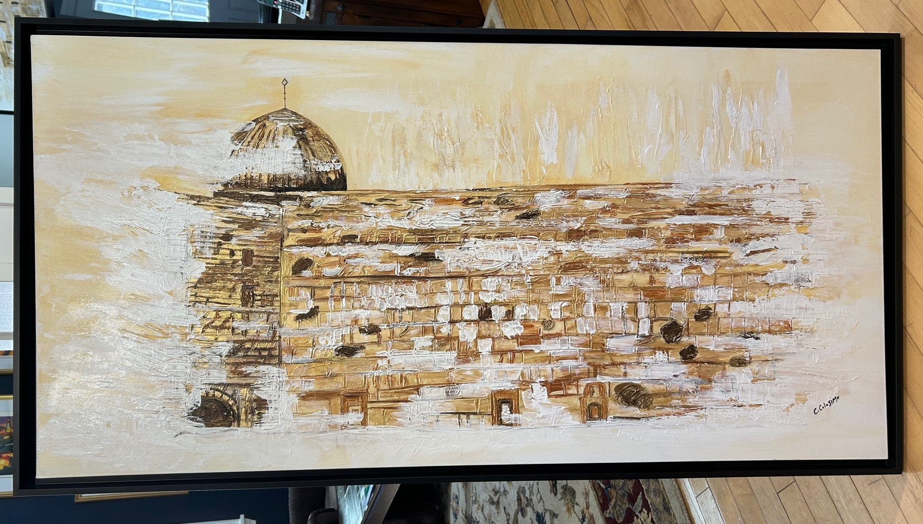 Western Wall – Temple Mount I by Catherine Colosimo