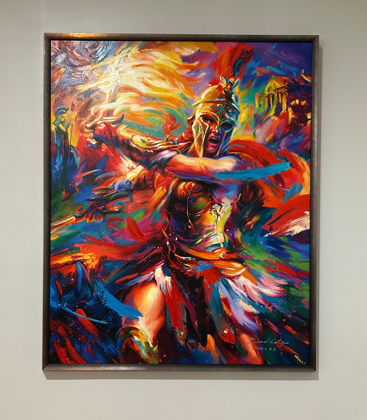 The Wrath of Kassandra original artwork by Blend Cota