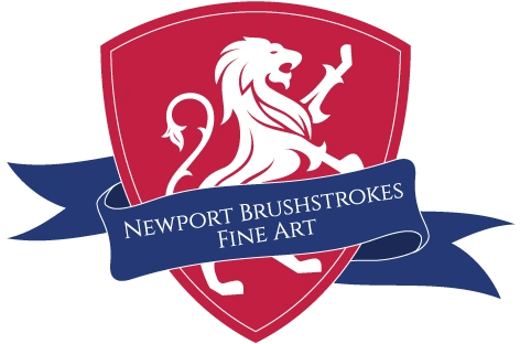 Newport Brushstrokes Logo