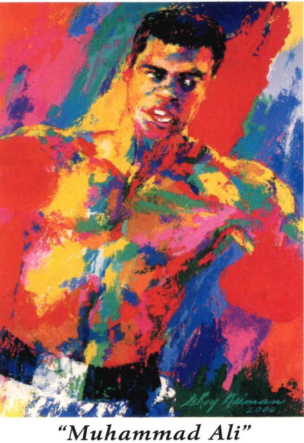 DBG1005 – Mohammad Ali By Leroy Neiman 24×28 Serigraph numbered 645 – year 2001