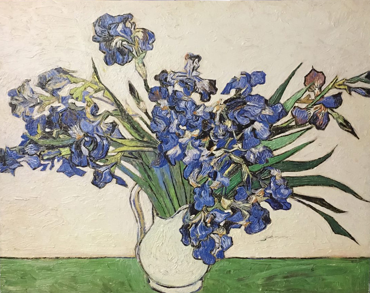 Irises by Van Gogh | Newport Brushstrokes Fine Art Inc.