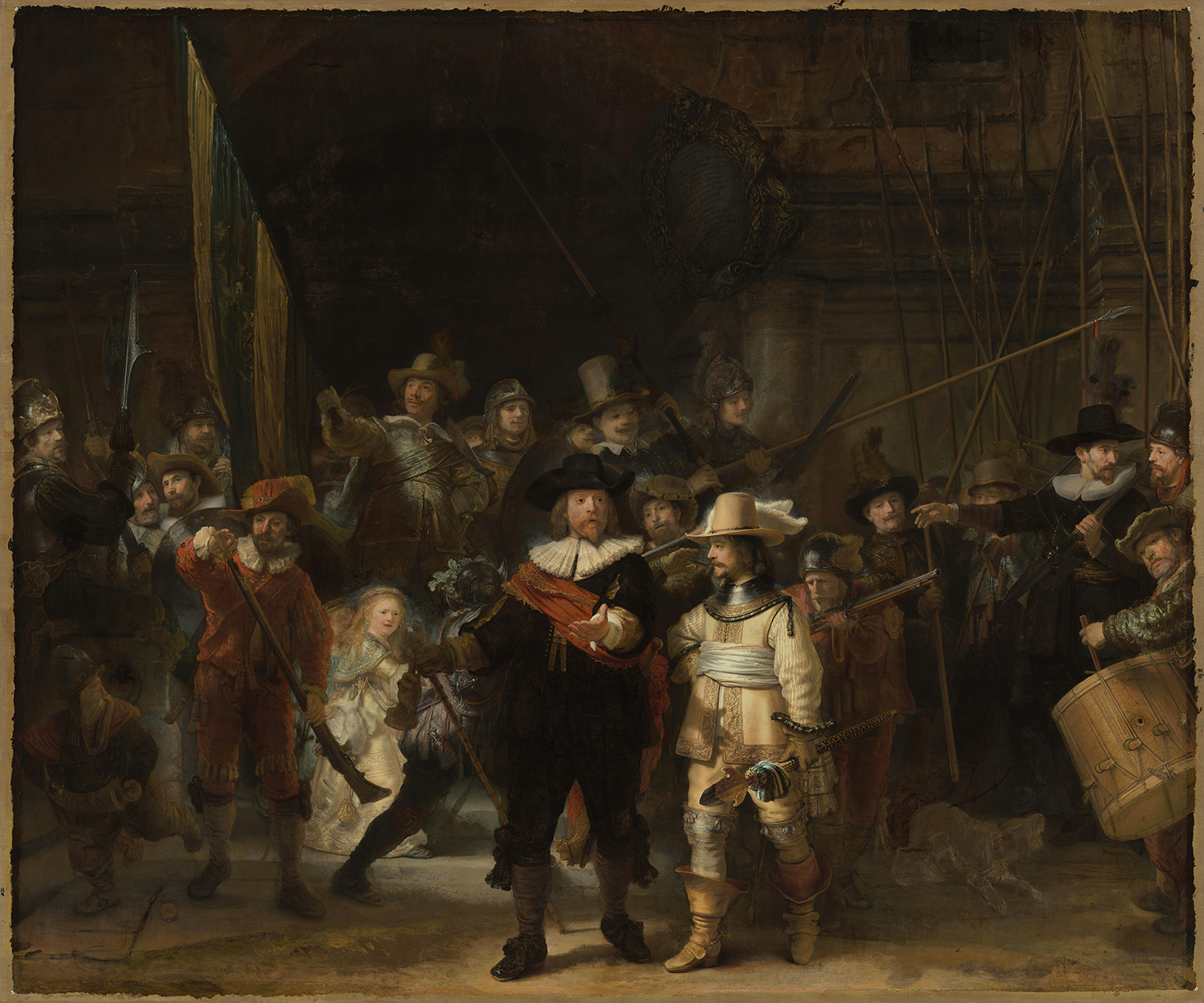 REMBRANDT – THE NIGHT WATCH – 1642