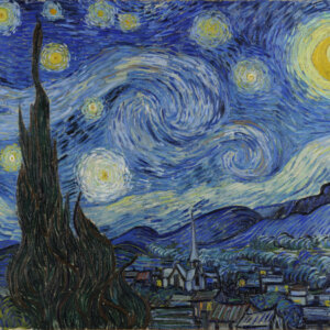 Vincent Van Gogh - The Starry Night - 1889 Oil on Canvas <br>-W.H.A.T. Collection- <br> ***AUG 22 RELEASE DATE***