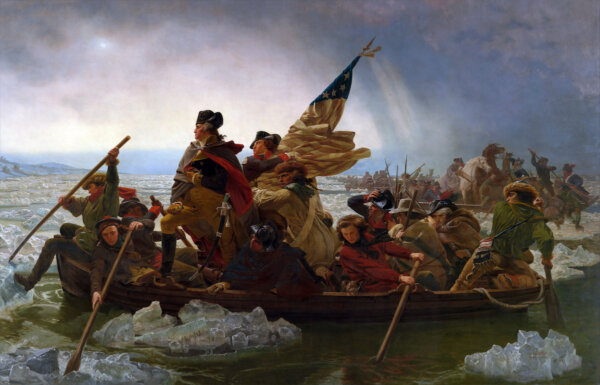 Washington Crossing the Delaware by Emanuel Leutze MMA-NYC 1851