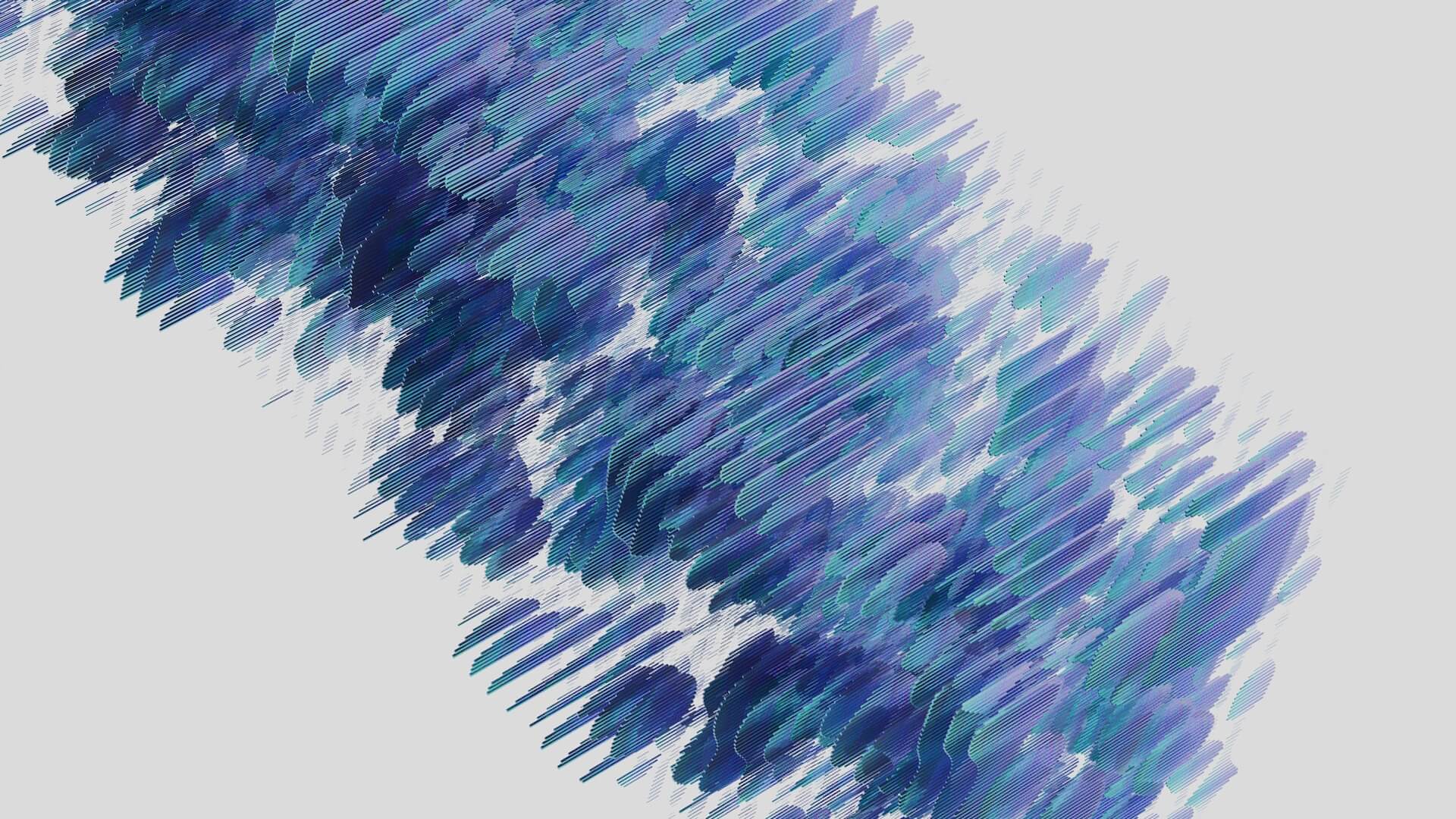 abstract piece of AI art